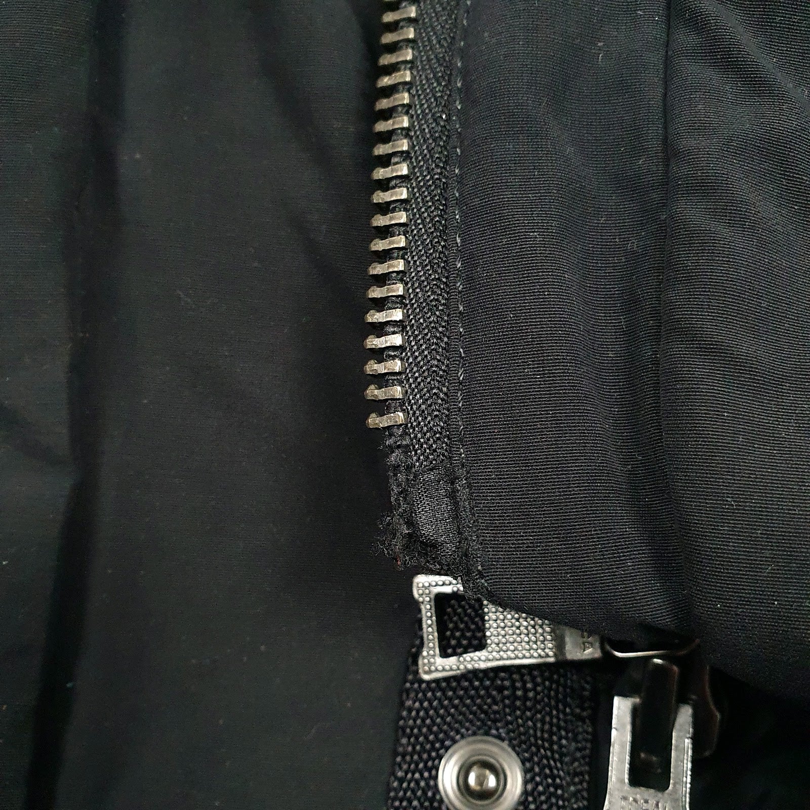 Mens Black Nautica Padded  Coat