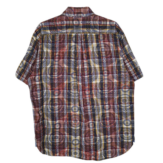 Mens Navy Tommy Hilfiger Paisley  Shirt