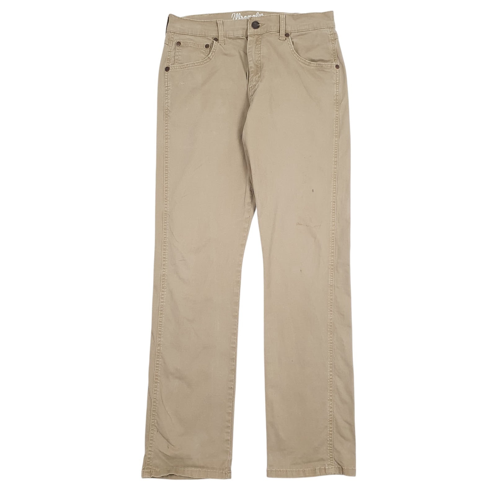Mens Brown Wrangler  Chino Trousers