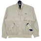 Mens Beige Lee Vintage 90s Intel  Coat