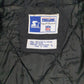 Mens Black Starter NFL Oakland Raiders Vintage 90s Crewneck Coat
