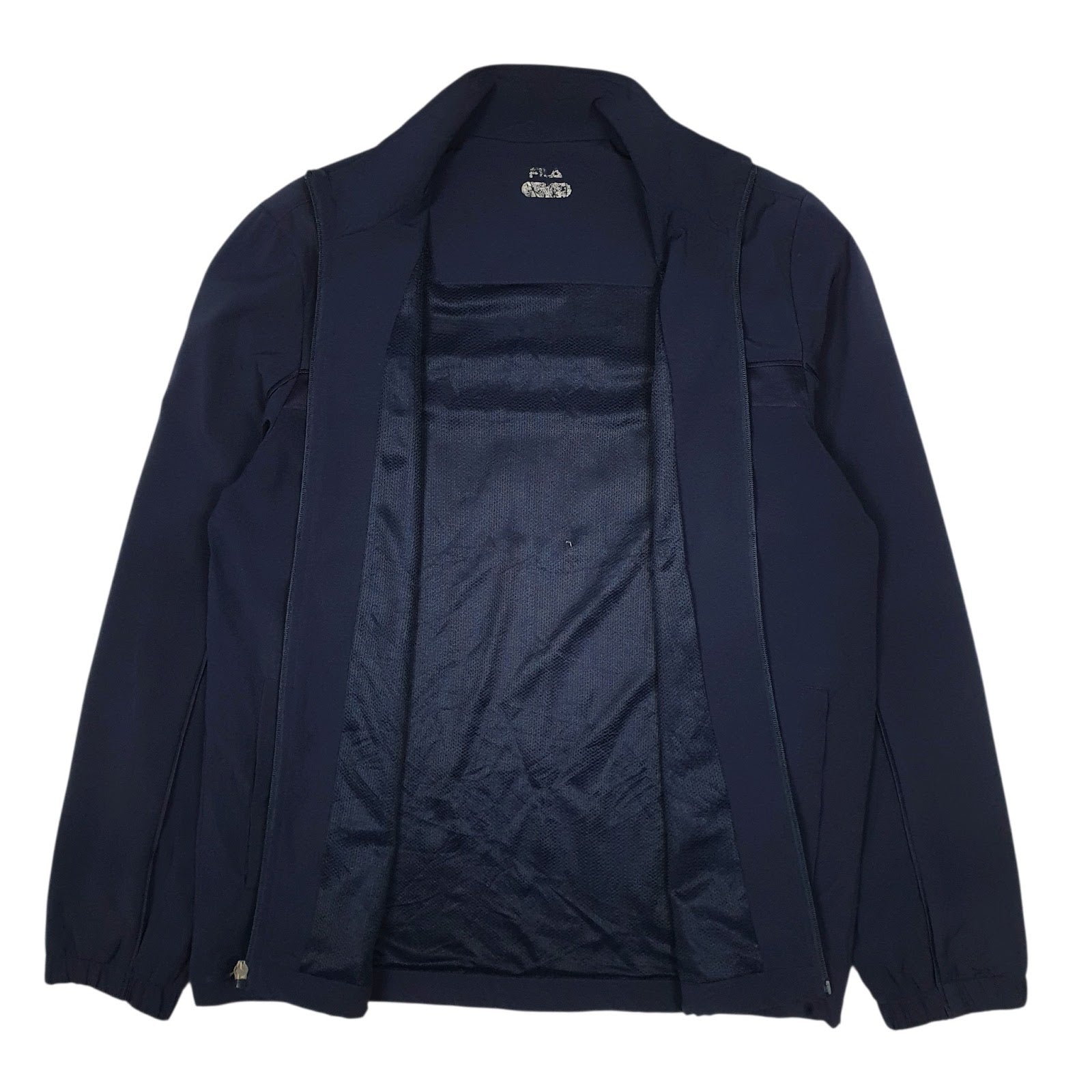 Mens Navy Fila  Full Zip Coat