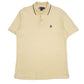 Mens Yellow Chaps  Short Sleeve Polo Shirt