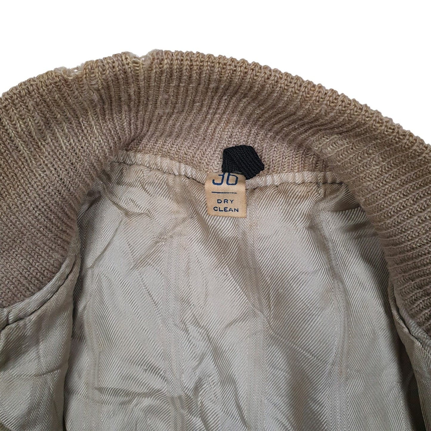 Mens Grey Stonebriar Waxlers Varsity Leather College Vintags 1980s  Coat