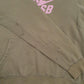 Mens Green Nike SB Spellout Hoodie Jumper