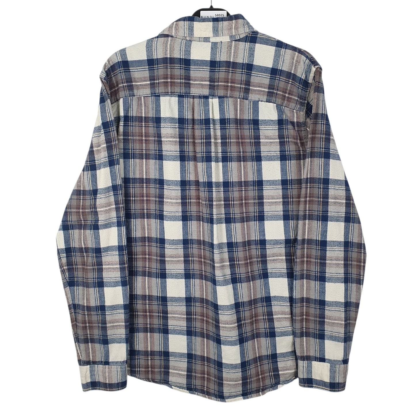 Mens Grey L.L.Bean Flannel  Shirt