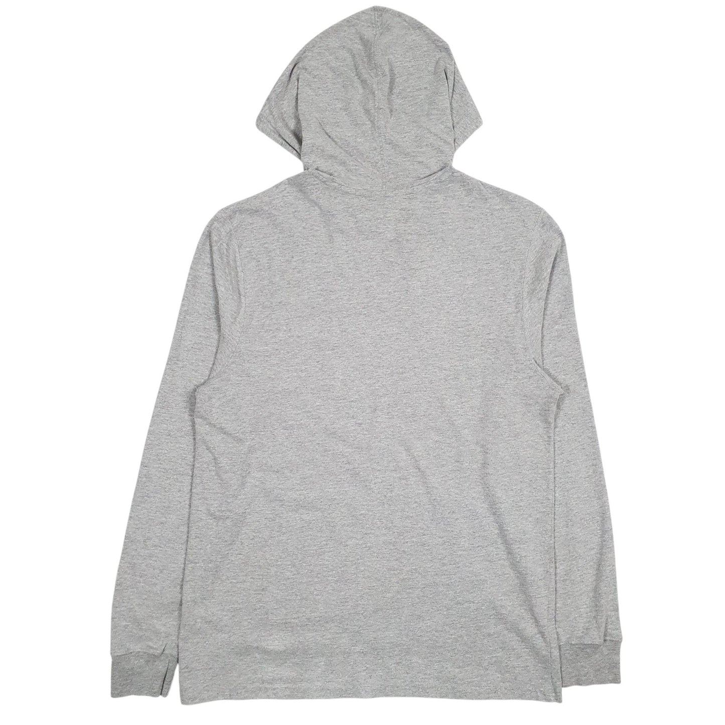 Mens Grey Champion Spellout Lightweight Hoodie Jumper