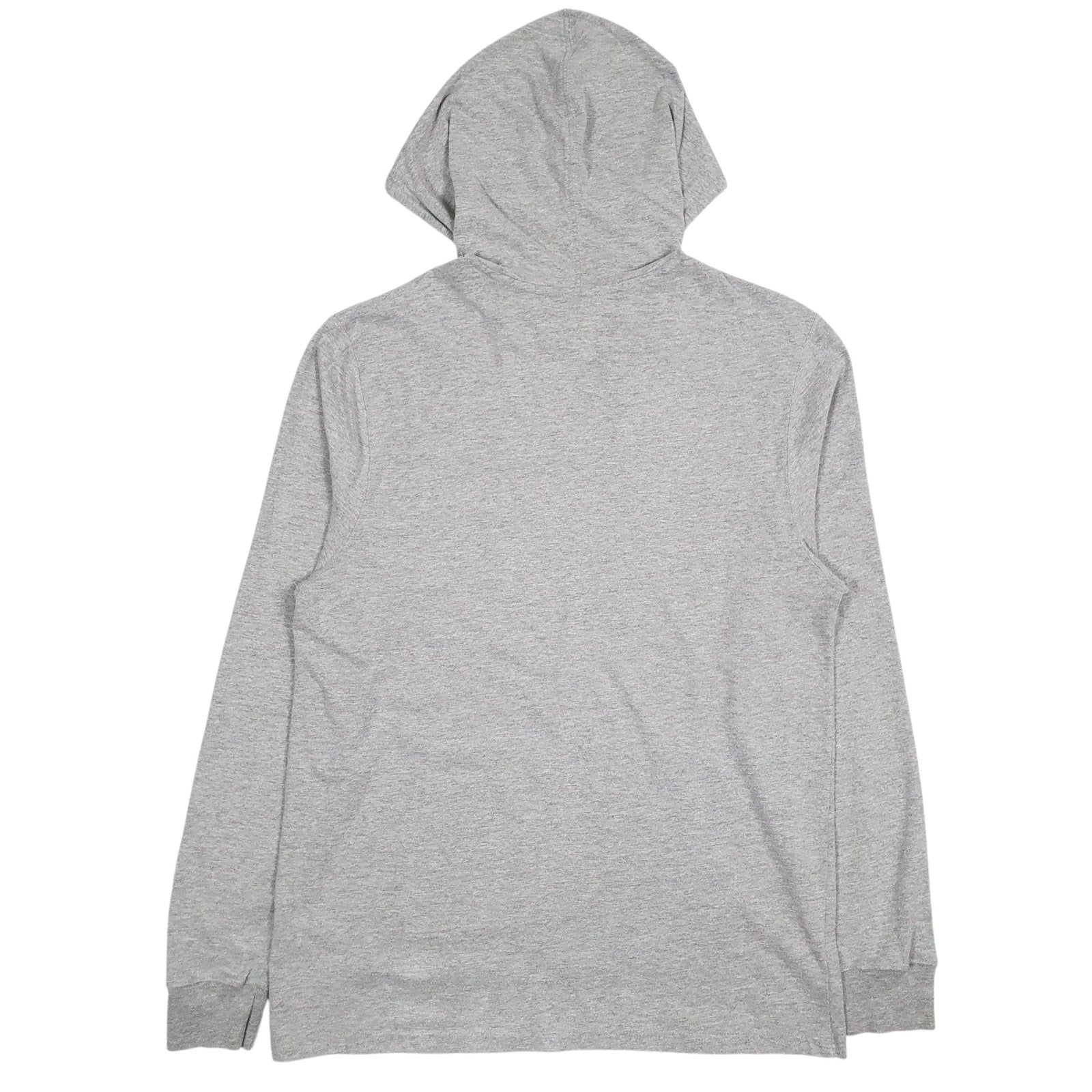 Mens Grey Champion Spellout Lightweight Hoodie Jumper