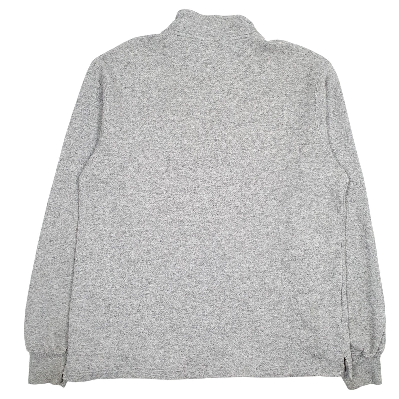 Mens Grey Adidas Lehigh University Quarter Zip Jumper