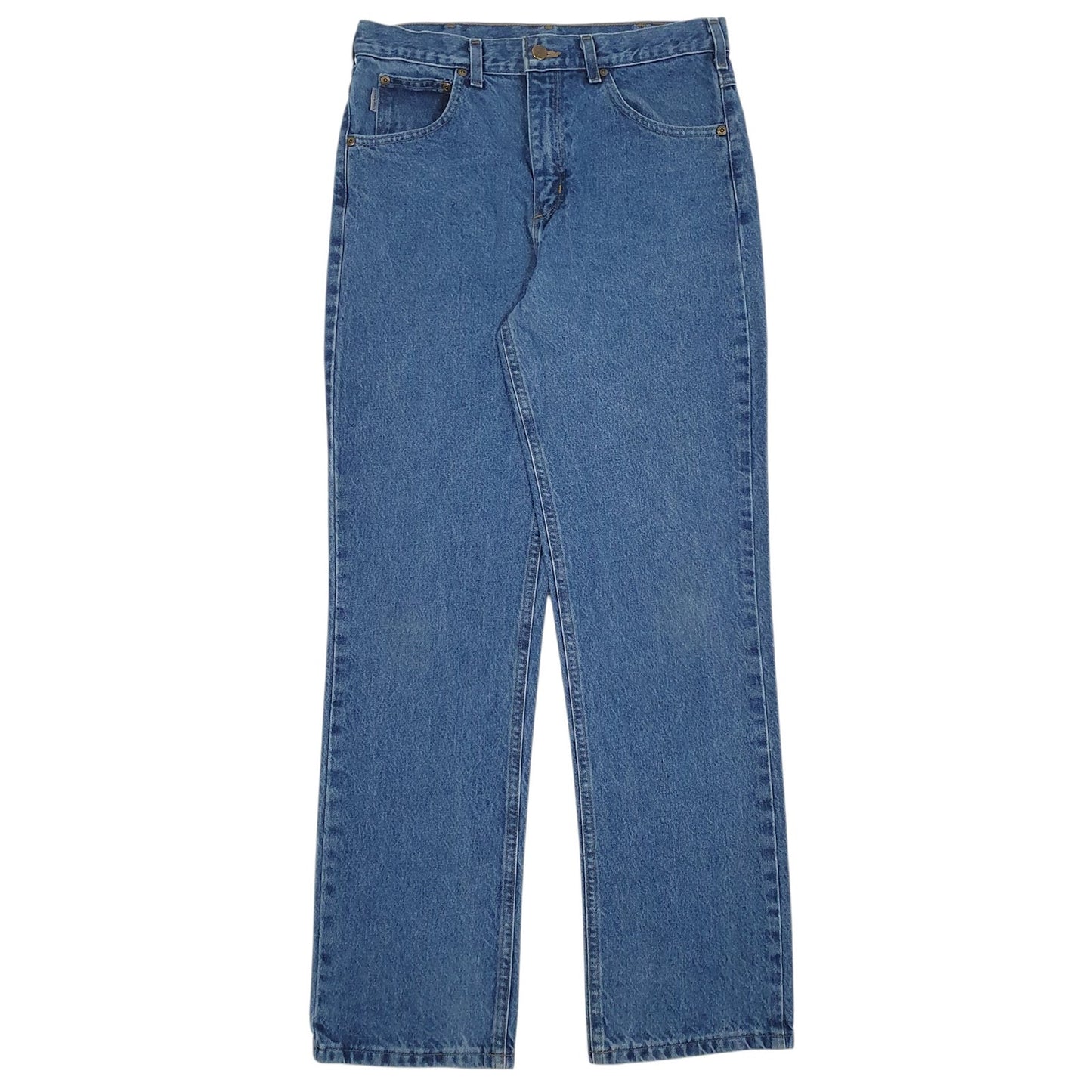 Mens Blue Carhartt  B180 DST JeansW33 L32