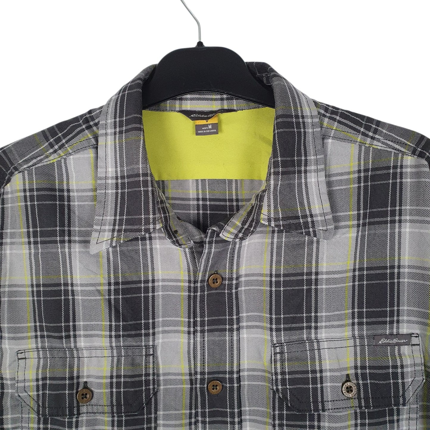 Mens Grey Eddie Bauer Hiking Walking  Shirt