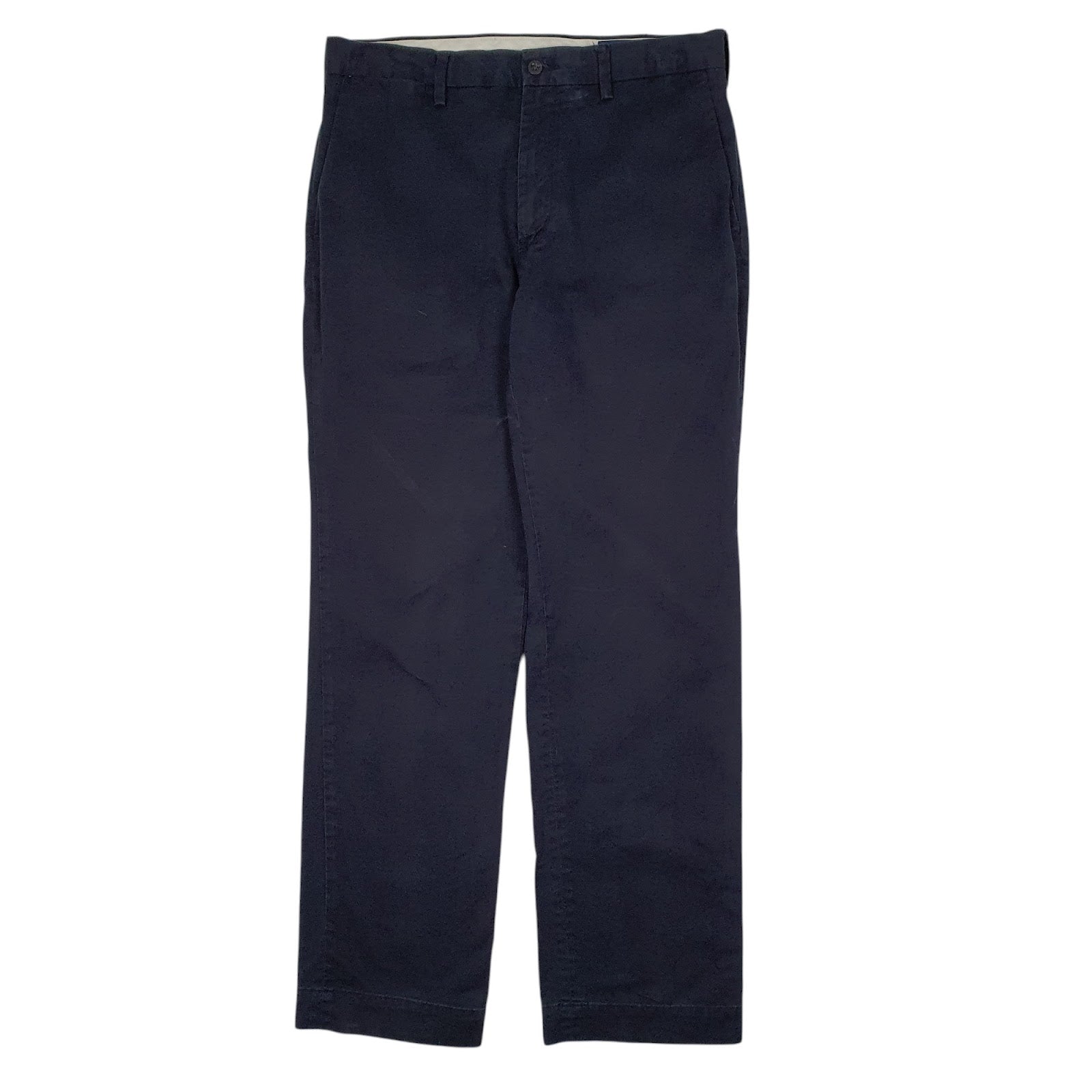 Mens Navy Polo Ralph Lauren Stretch Classic Fit Chino Trousers