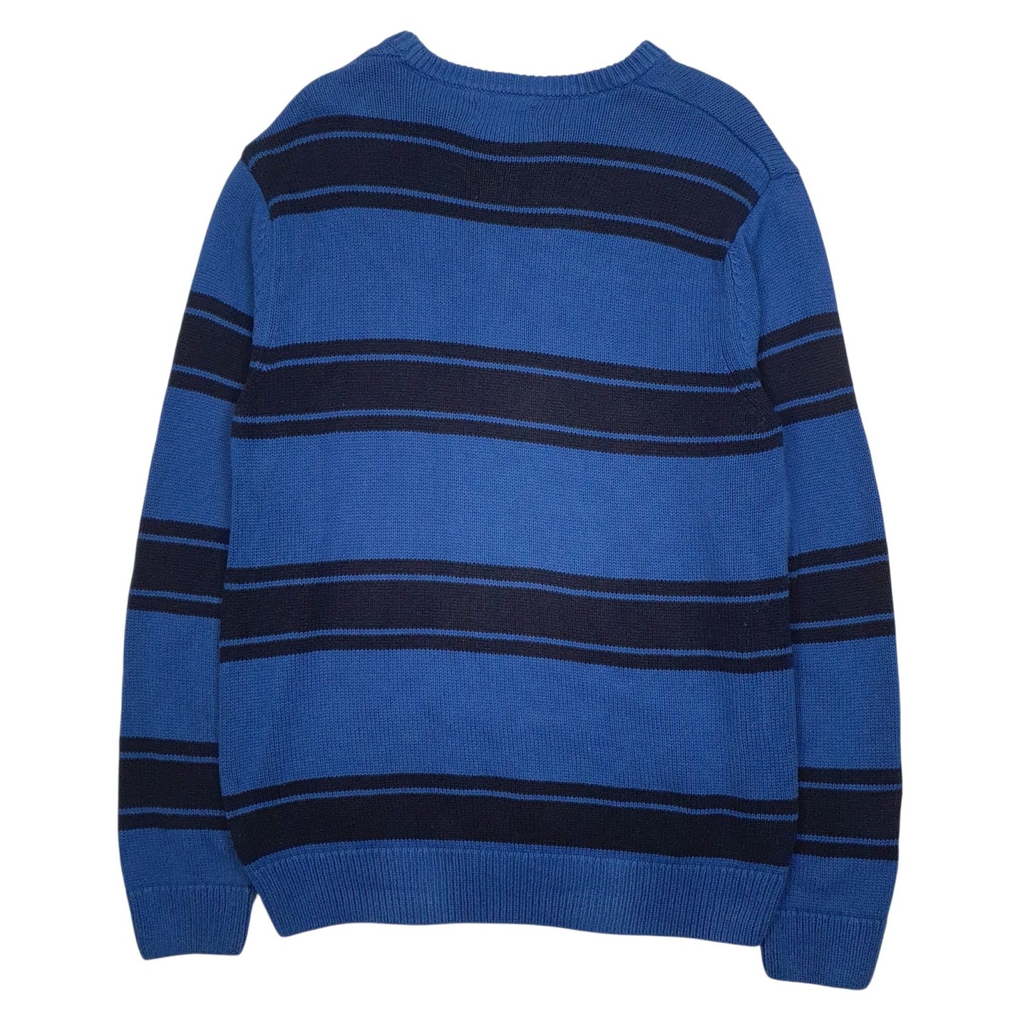 Mens Blue Chaps Knit Crewneck Jumper