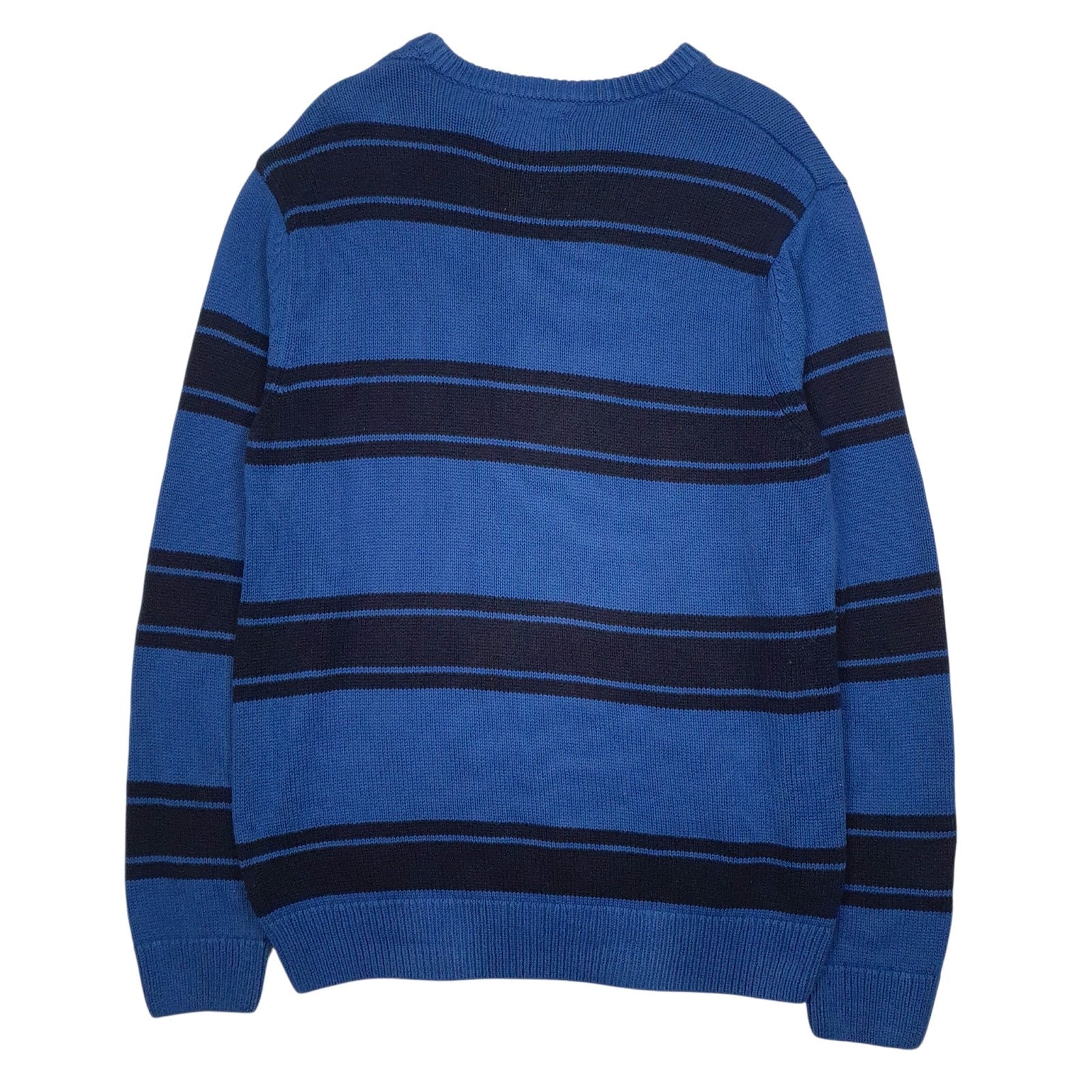 Mens Blue Chaps Knit Crewneck Jumper