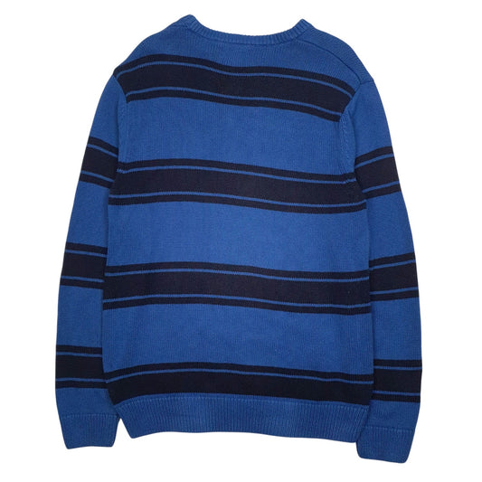 Mens Blue Chaps Knit Crewneck Jumper
