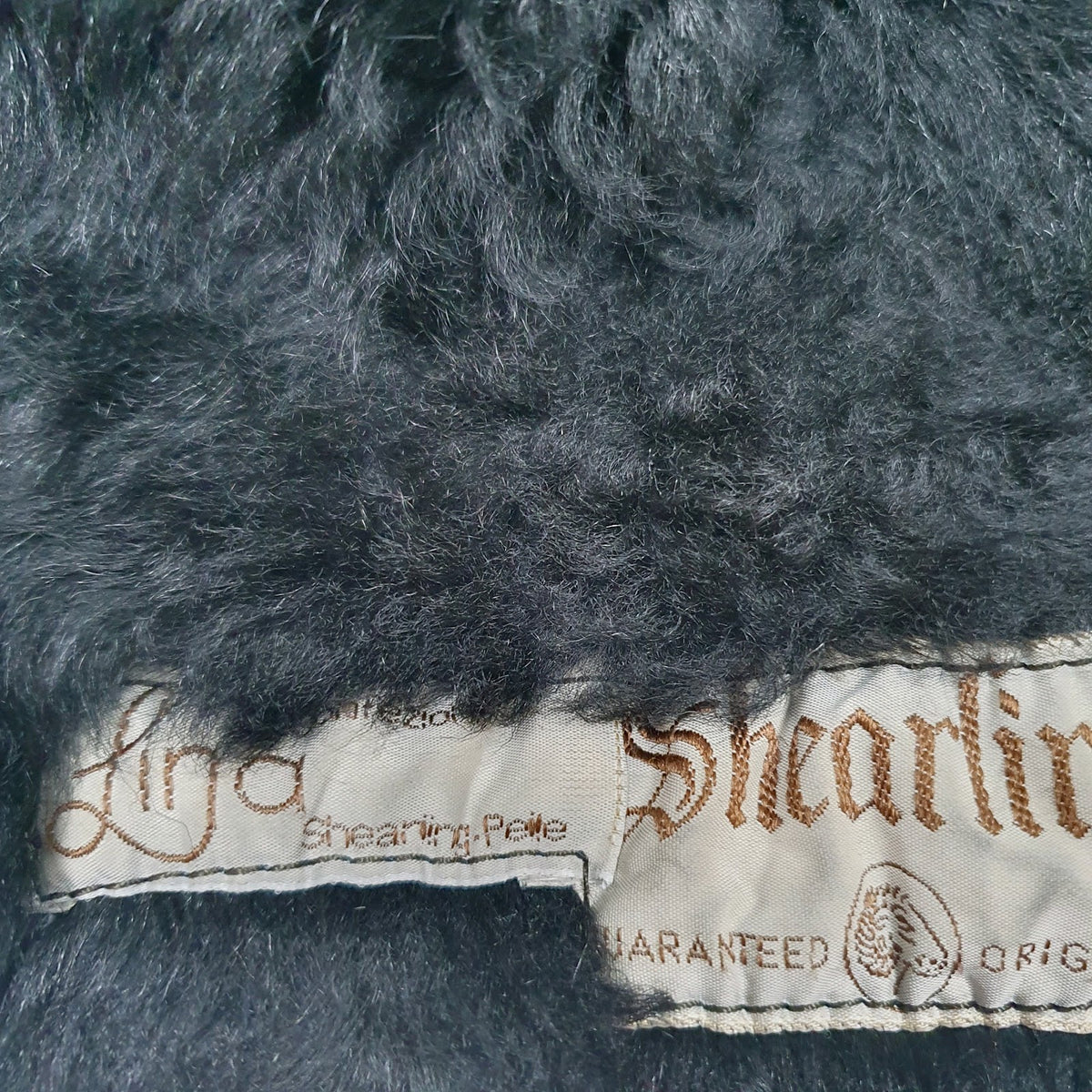 Womens Green Lina Afghan  Coat