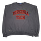 Mens Grey Champion Virginia Tech Crewneck Jumper