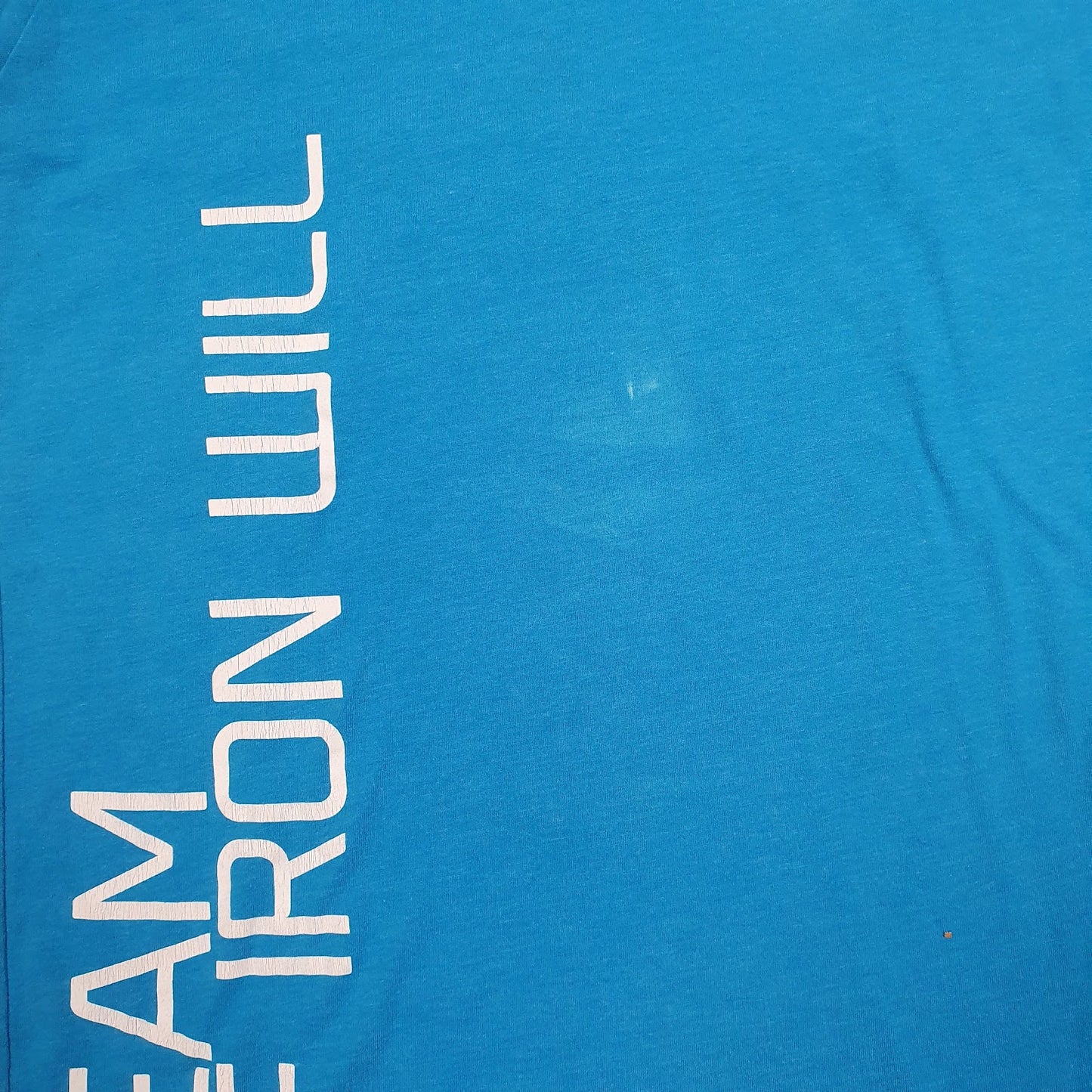 Mens Blue Next Level Team CFIW Iron Will  T Shirt