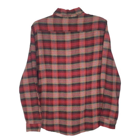 Mens Red Unbranded Flannel  Shirt