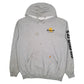 Mens Grey Carhartt  Hoodie Jumper