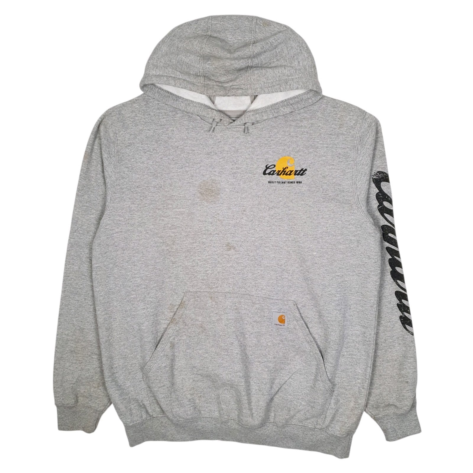 Mens Grey Carhartt  Hoodie Jumper