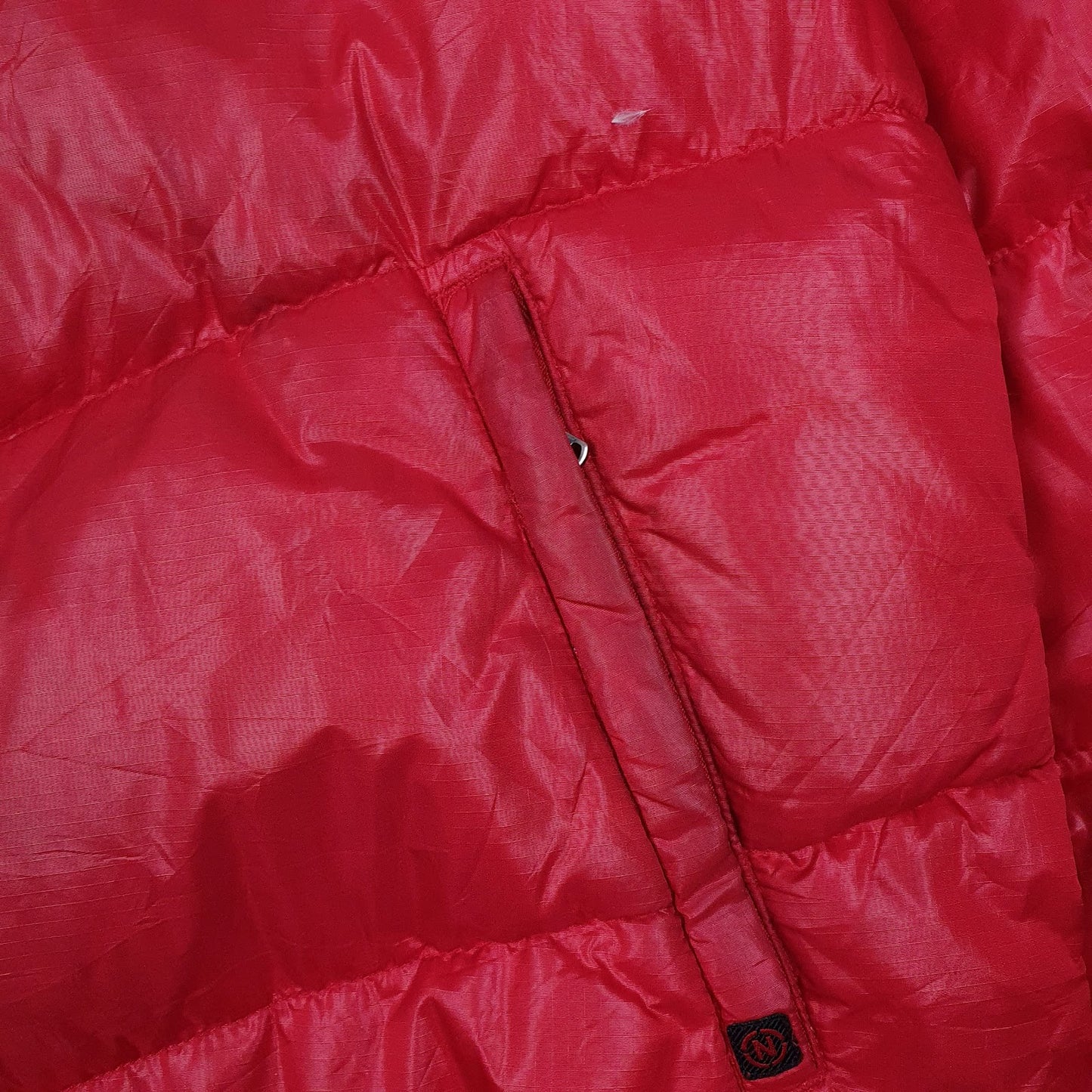 Womens Red Nautica Hooded  Coat