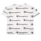 Mens White Champion  Short Sleeve T Shirt