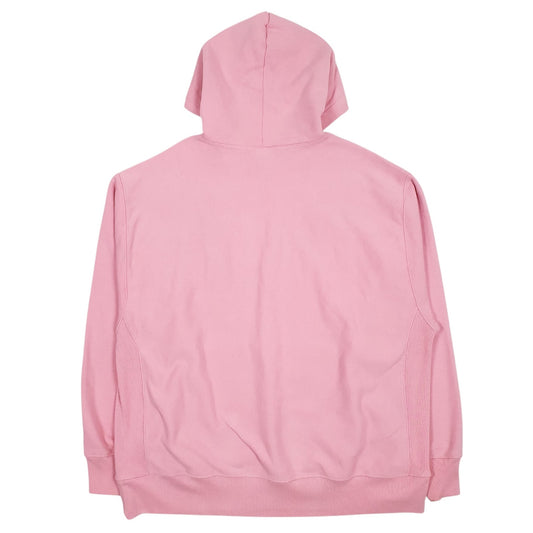 Womens Pink Champion Reverse Weave Spellout Hoodie Jumper