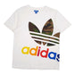 Mens White Adidas  Short Sleeve T Shirt