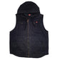 Mens Navy Wrangler Vest Bodywarmer Workwear Hoodie  Coat