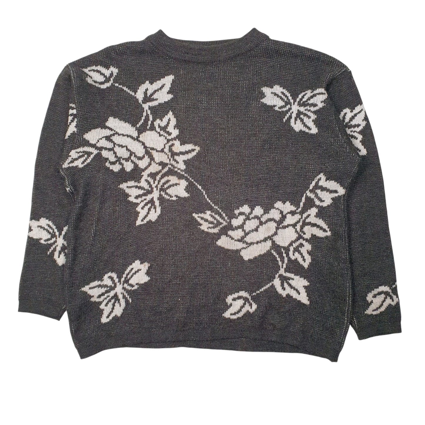 Womens Grey Westro  Crewneck Jumper
