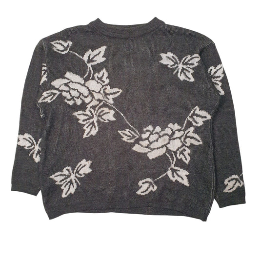 Womens Grey Westro  Crewneck Jumper