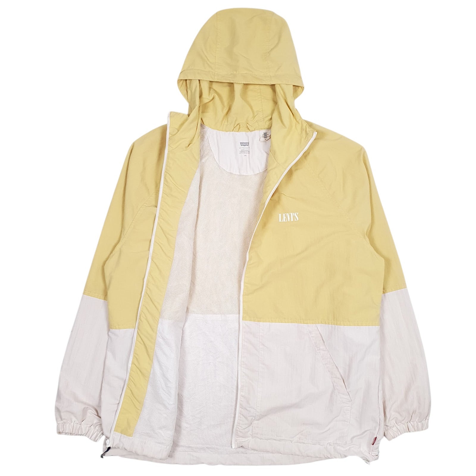 Mens Yellow Levis   Coat
