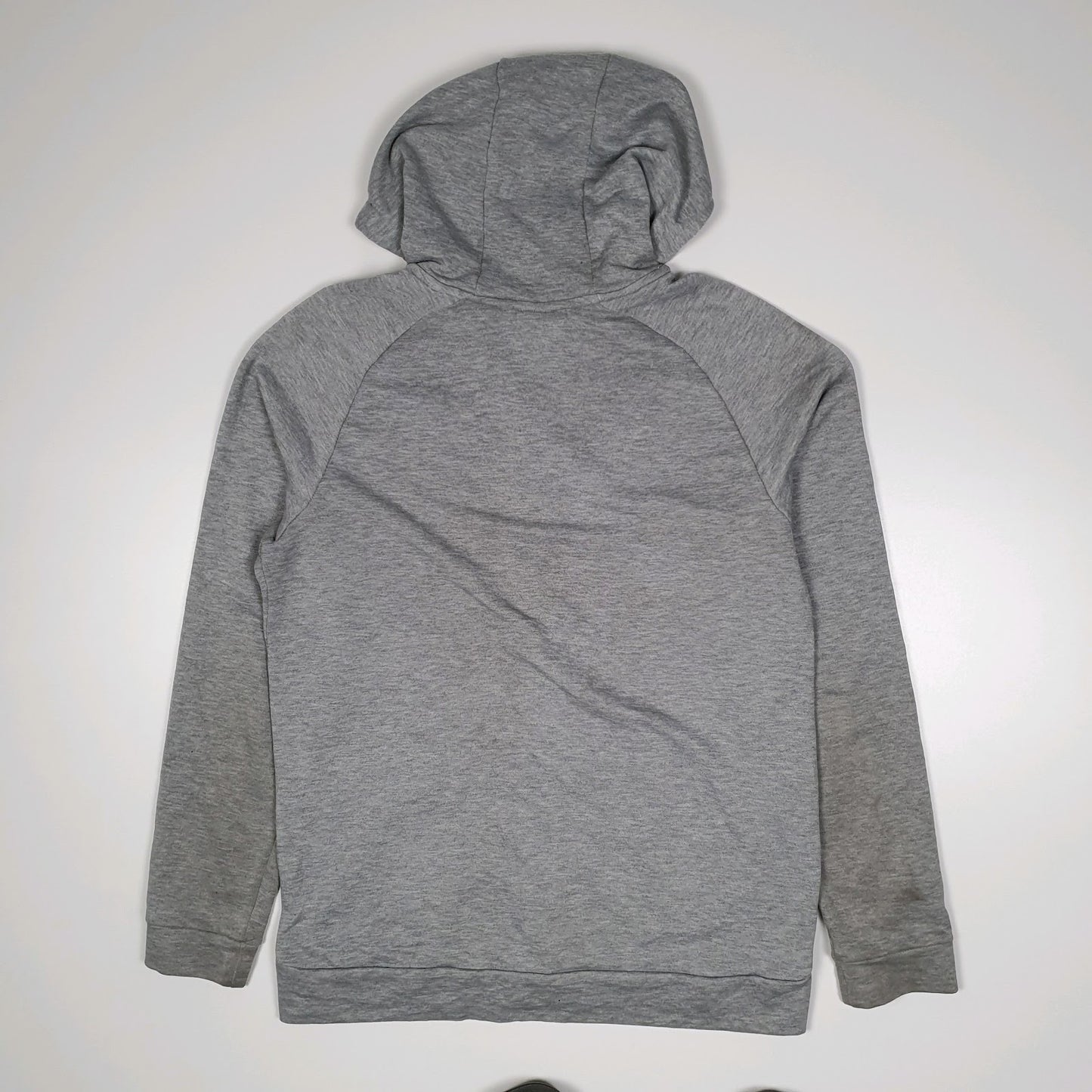 Mens Grey Nike Hoodie Tech Full Zip Jumper