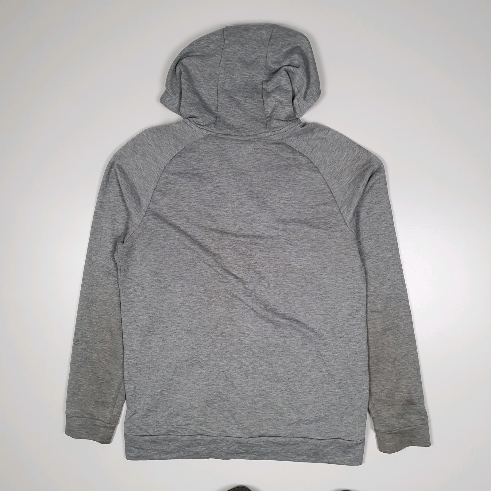 Mens Grey Nike Hoodie Tech Full Zip Jumper