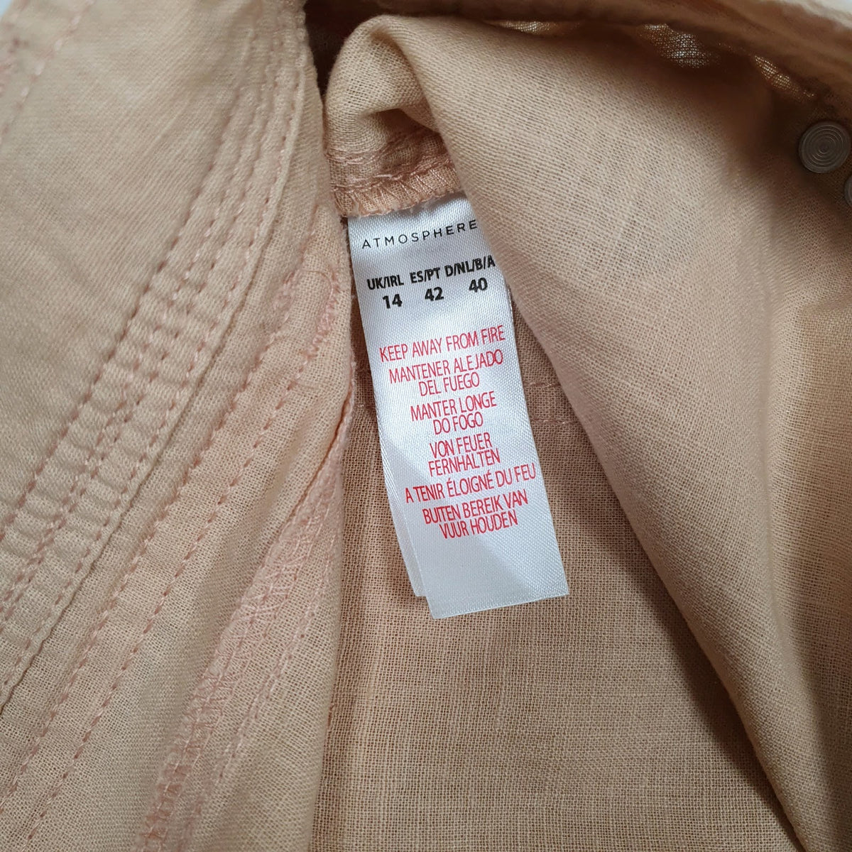 Womens Beige Atmosphere   Trousers