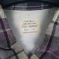 Mens Purple Unbranded Flannel  Shirt