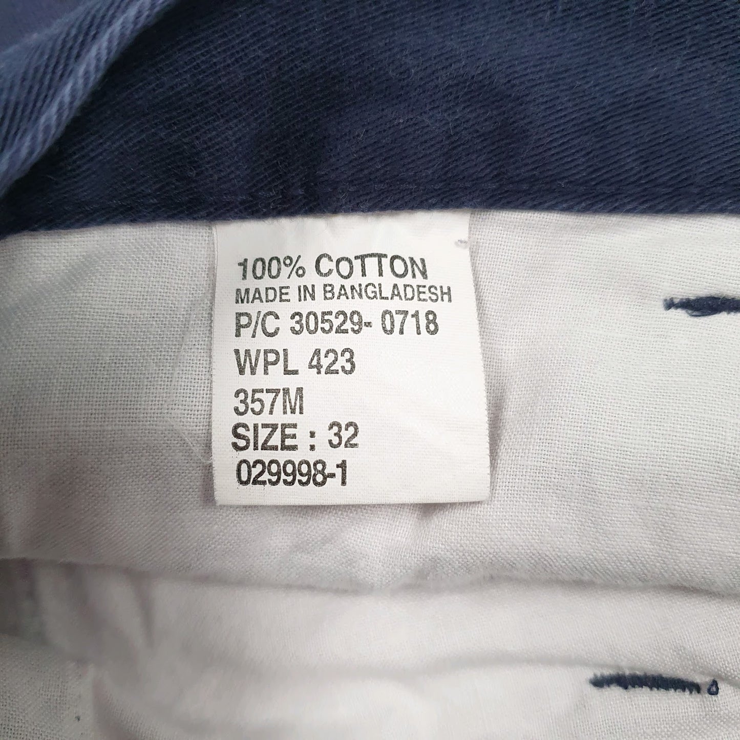 Mens Navy Dockers Pleated  Shorts