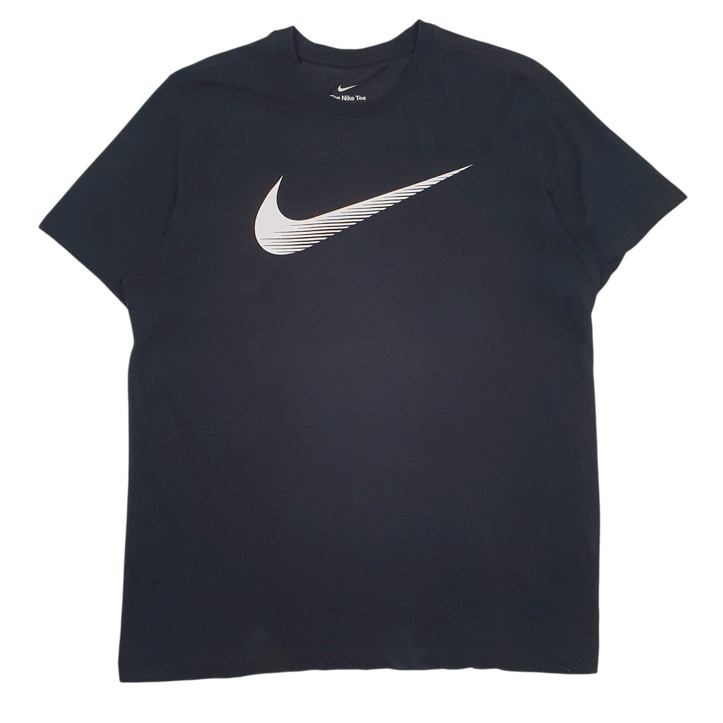 Mens Black Nike Dri-Fit Short Sleeve T Shirt