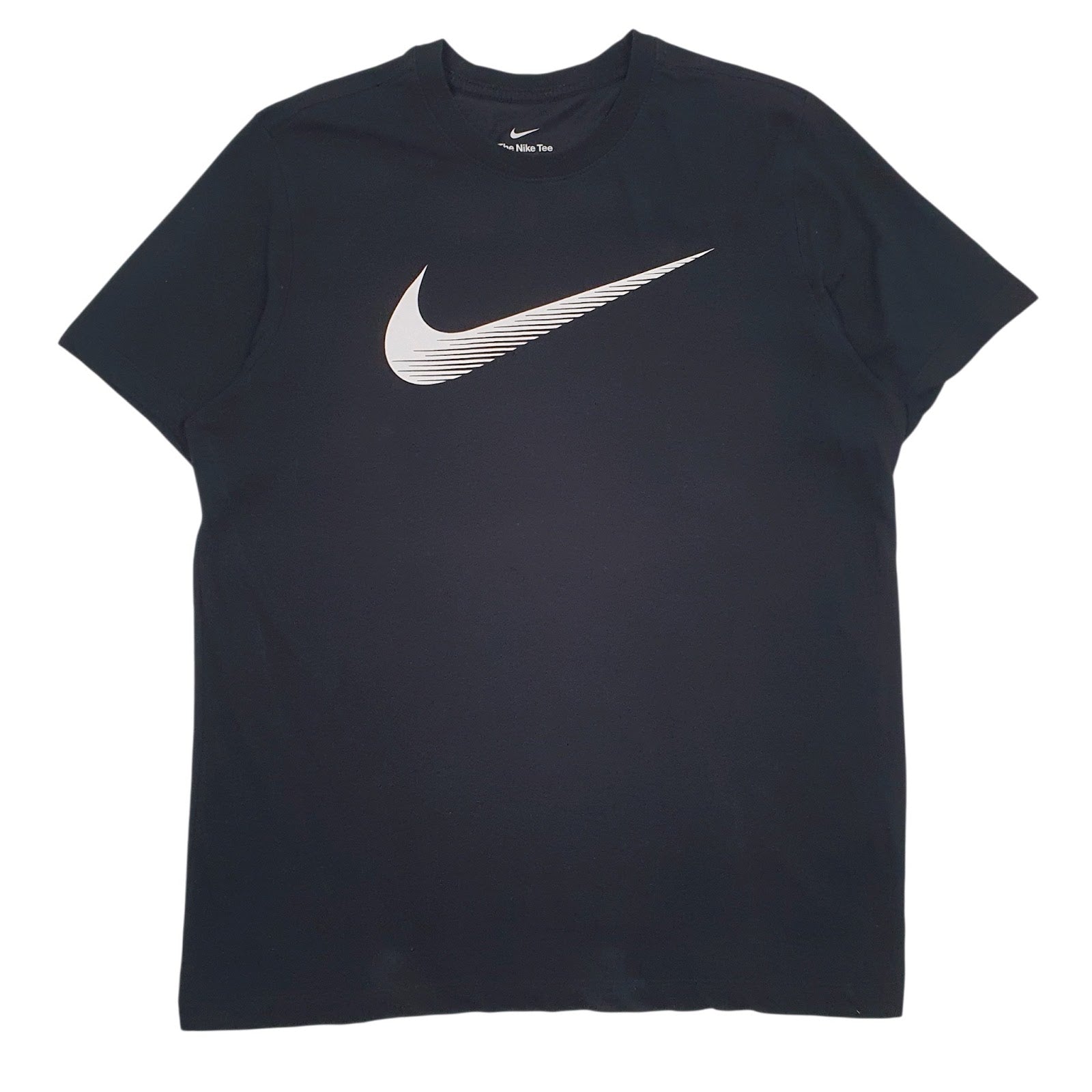 Mens Black Nike Dri-Fit Short Sleeve T Shirt