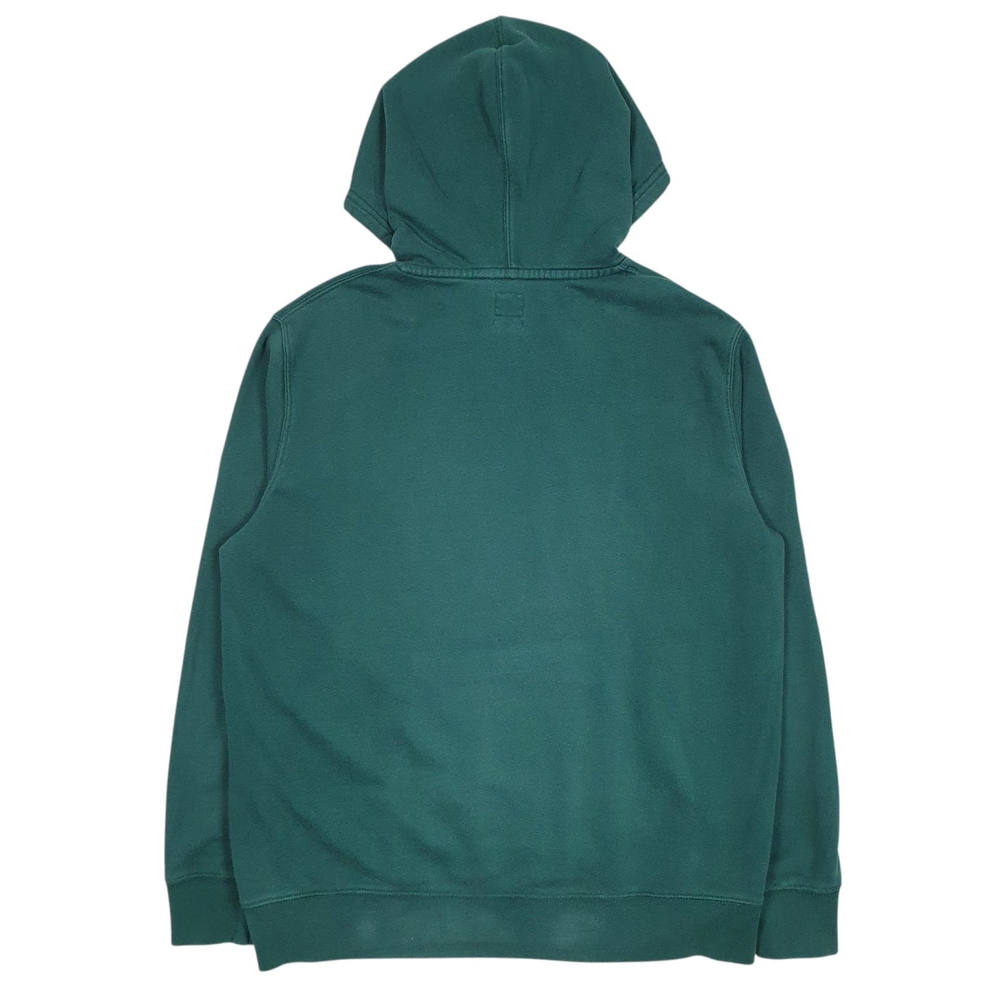 Mens Green Levis Spellout Hoodie Jumper