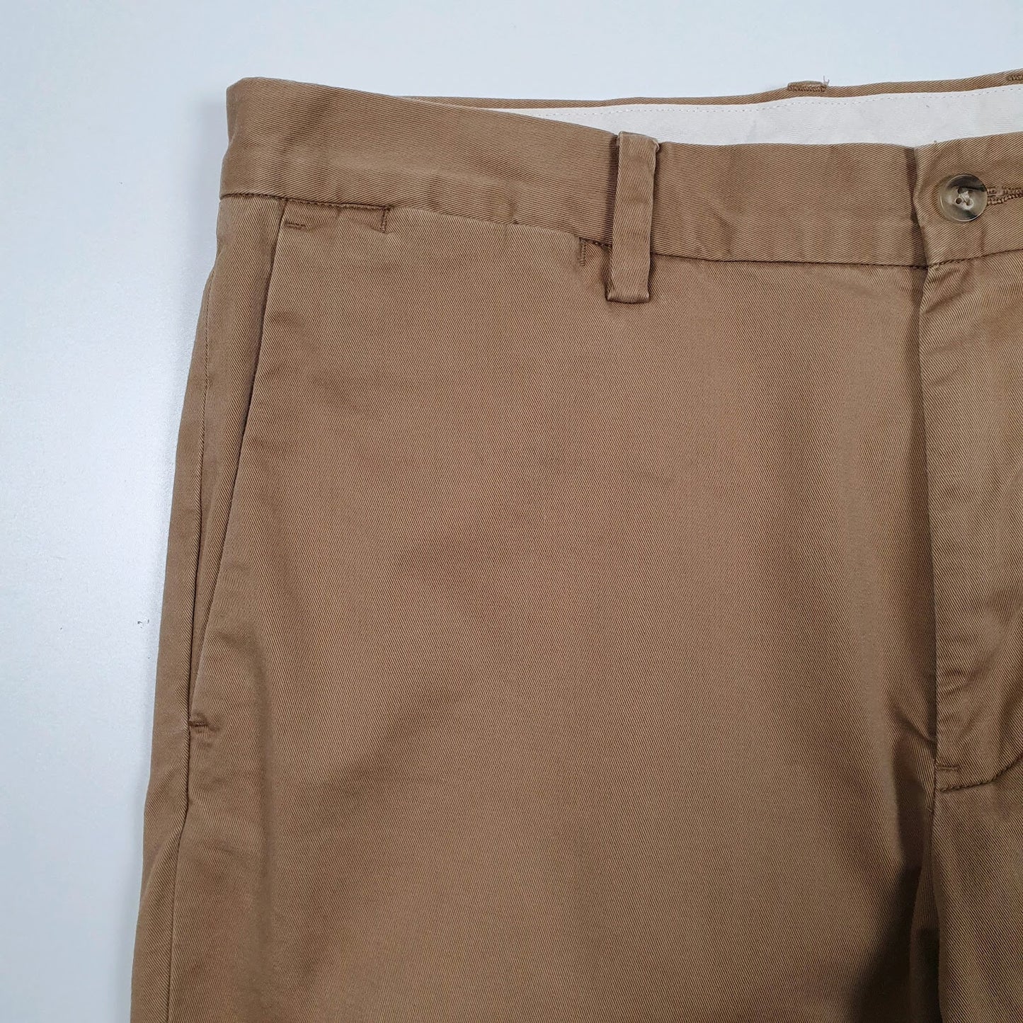 Mens Tan Polo Ralph Lauren Stretch Slim Fit  Trousers