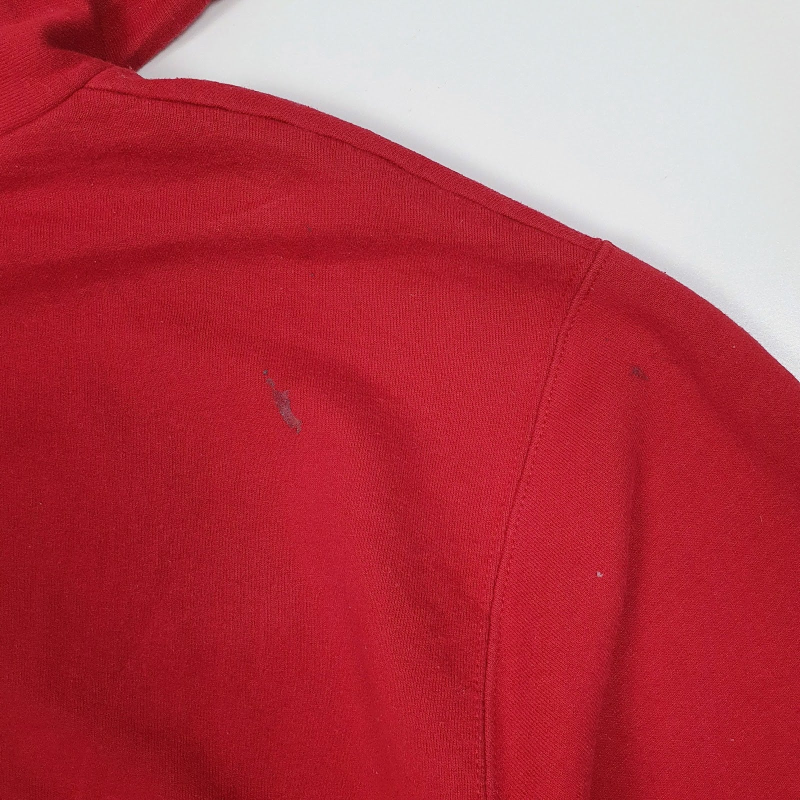 Mens Red Champion Washington State Cougars Hoodie Jumper