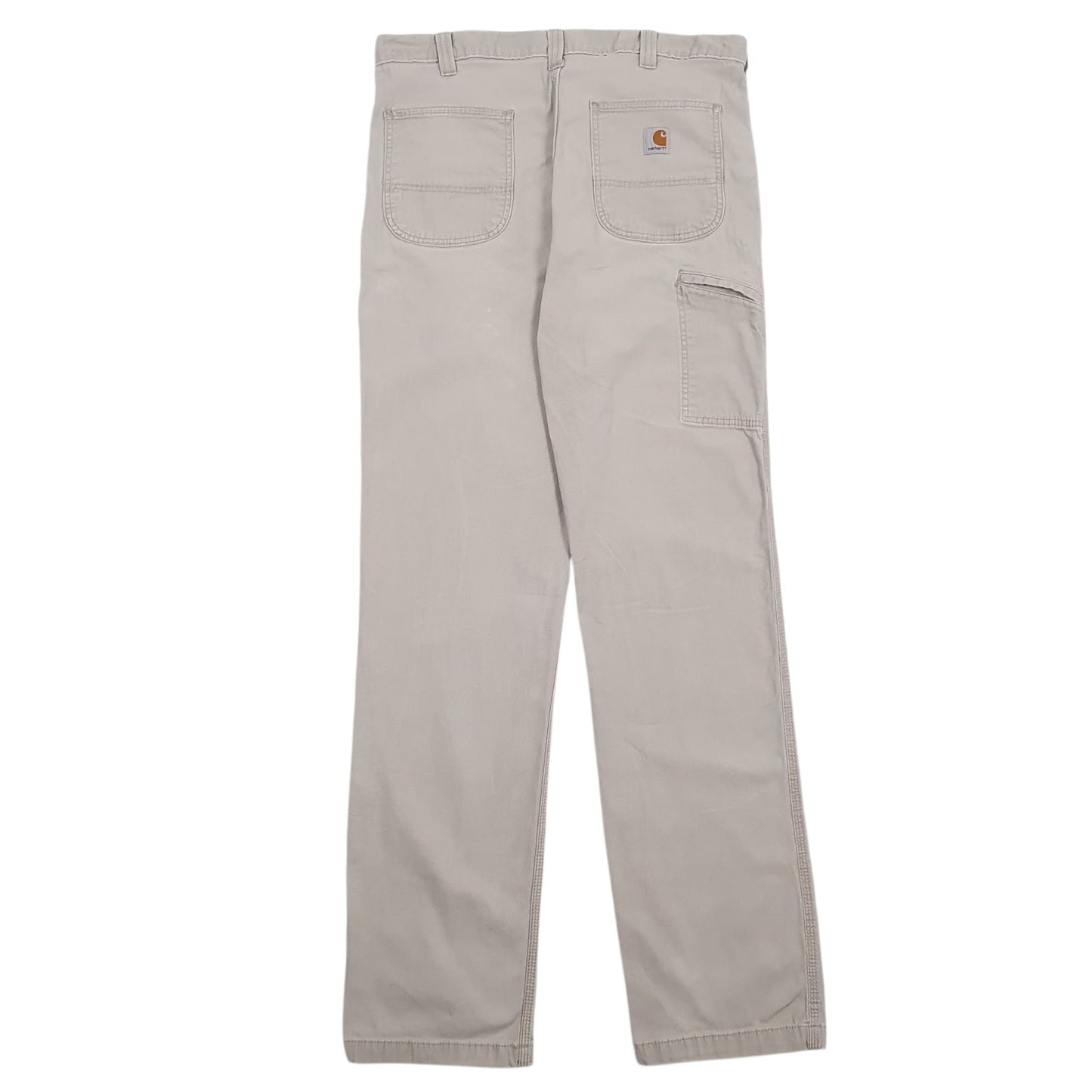 Mens Beige Carhartt   Trousers