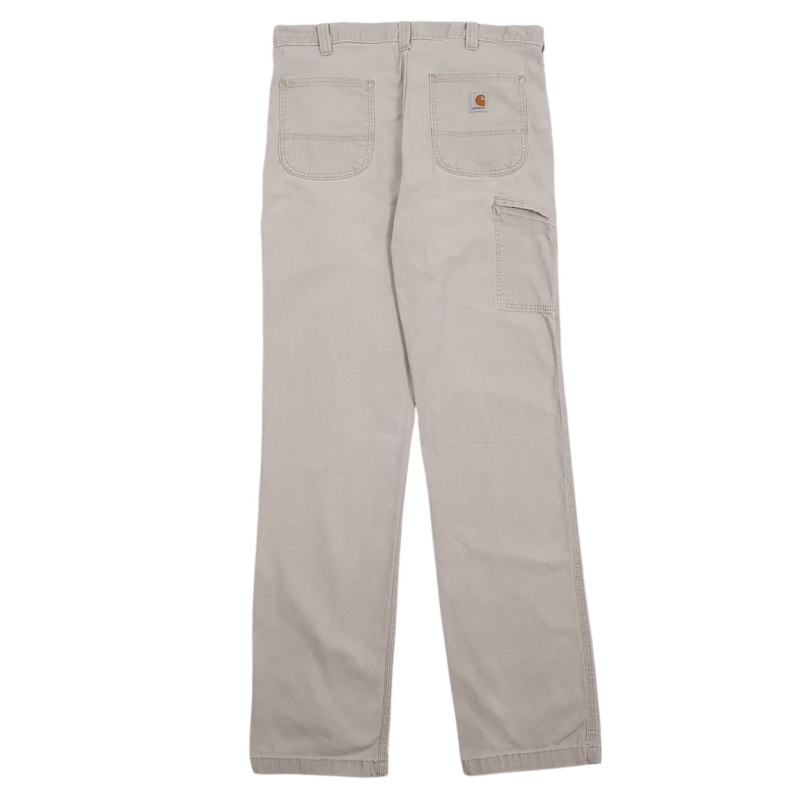 Mens Beige Carhartt   Trousers