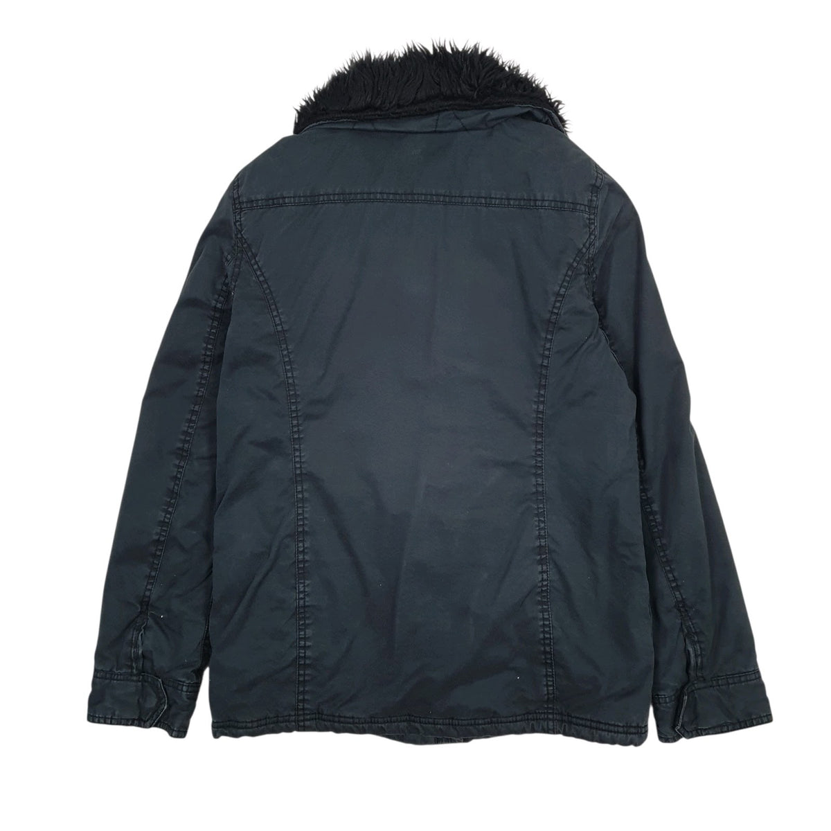 Womens Navy Roxy Padded  Coat