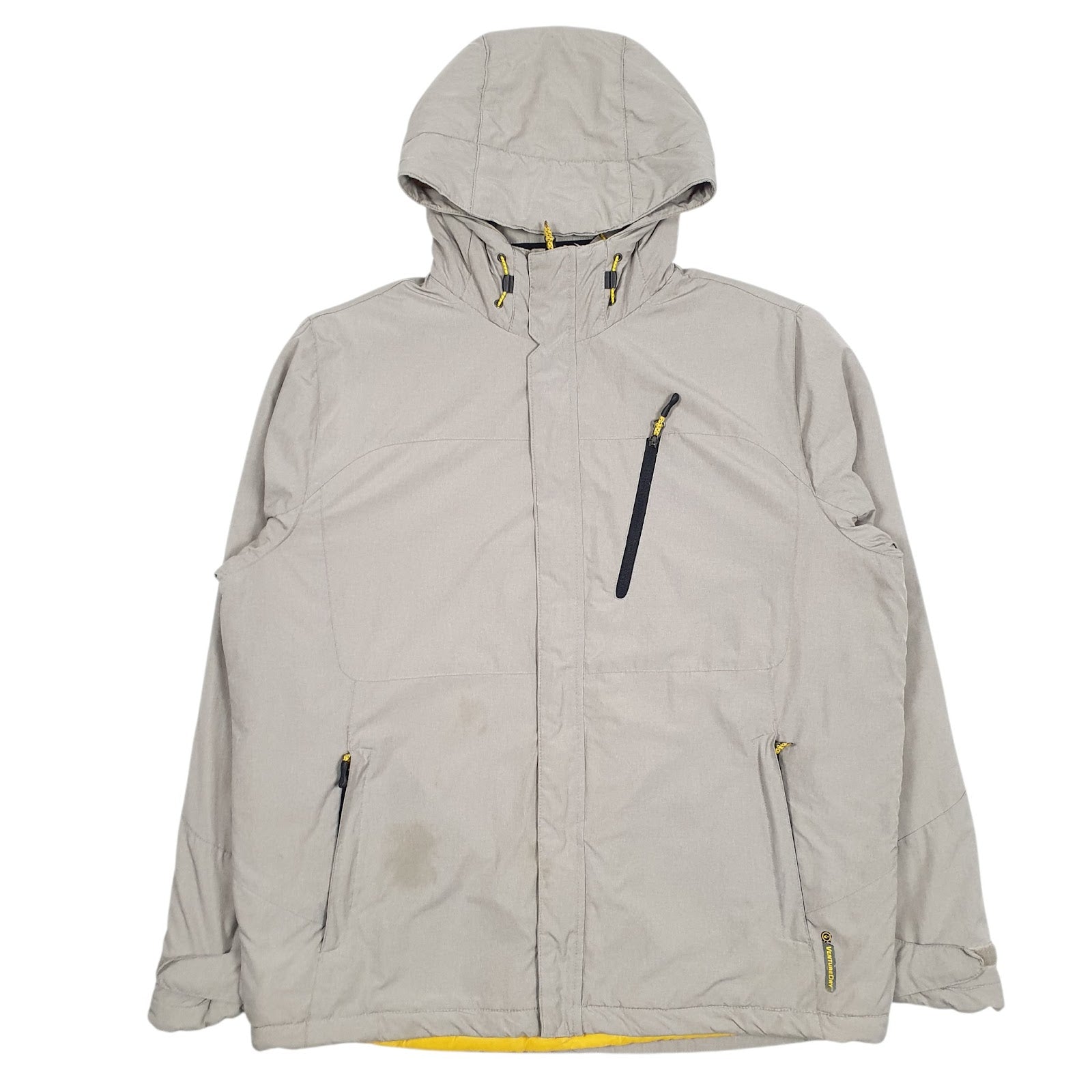 Mens Grey Champion Venture Dry  Coat