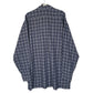 Mens Navy Condor Plaid Flannel  Shirt