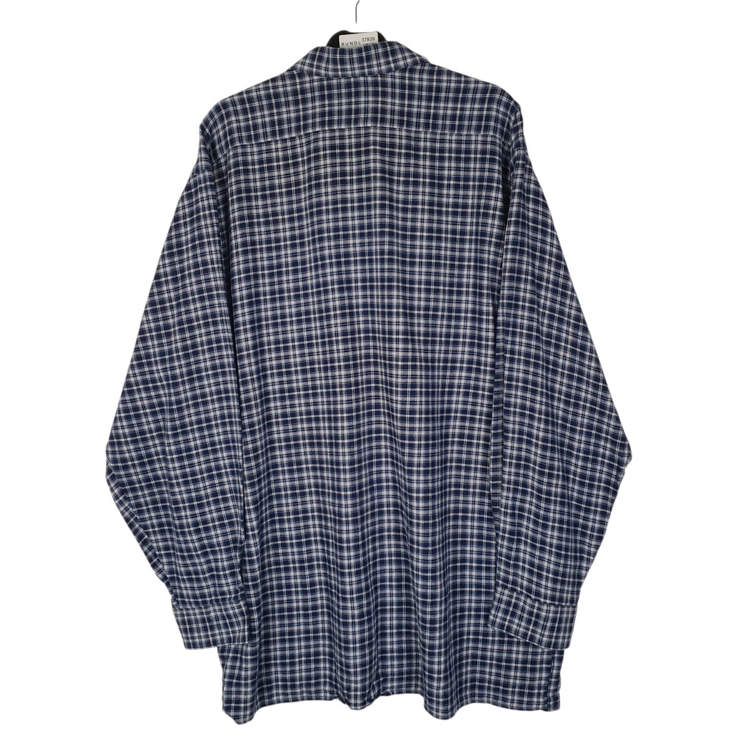 Mens Navy Condor Plaid Flannel  Shirt