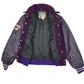 Womens Purple Meca Sportswear Vintage 90s Trophy Jackets  Coat